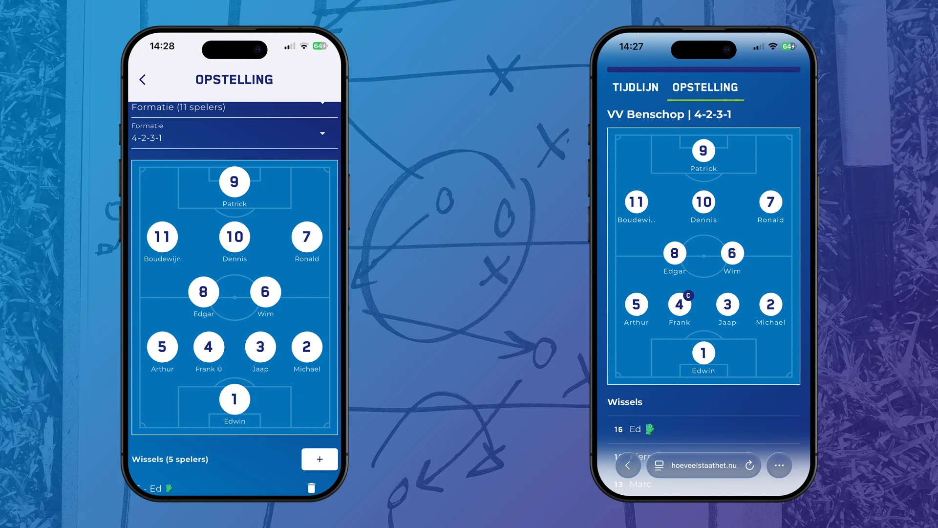 Nieuwe app-update: deel nu ook de opstelling