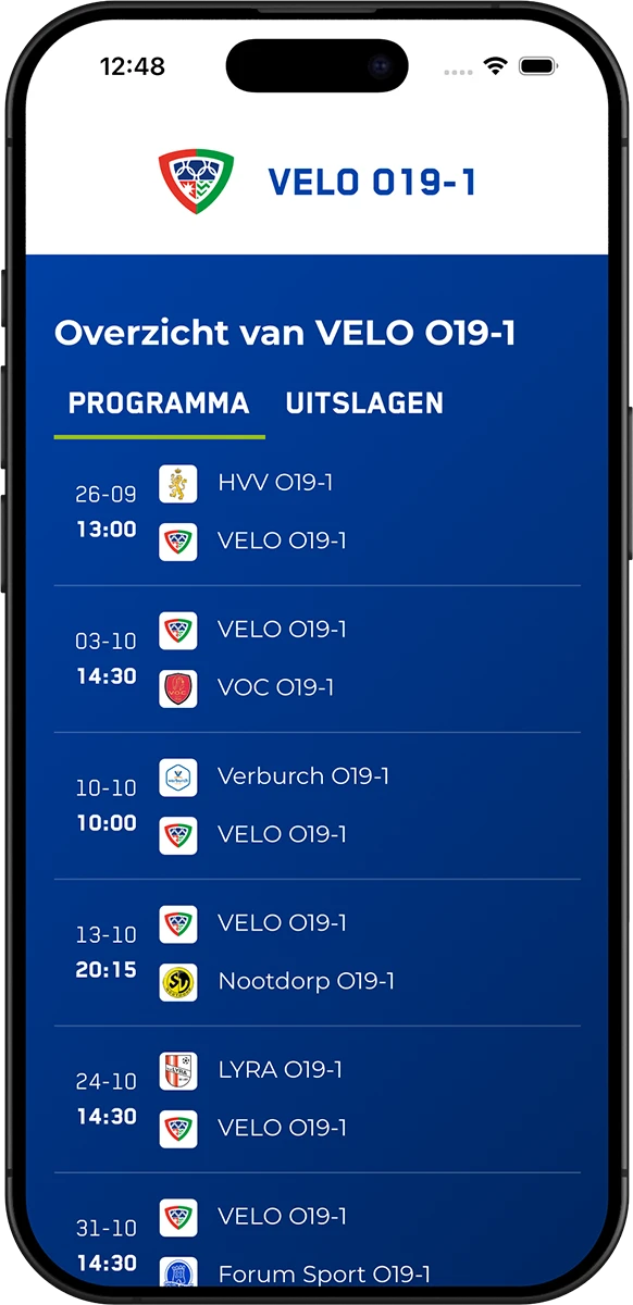 Club- of team-app van Hoeveelstaathet.nu