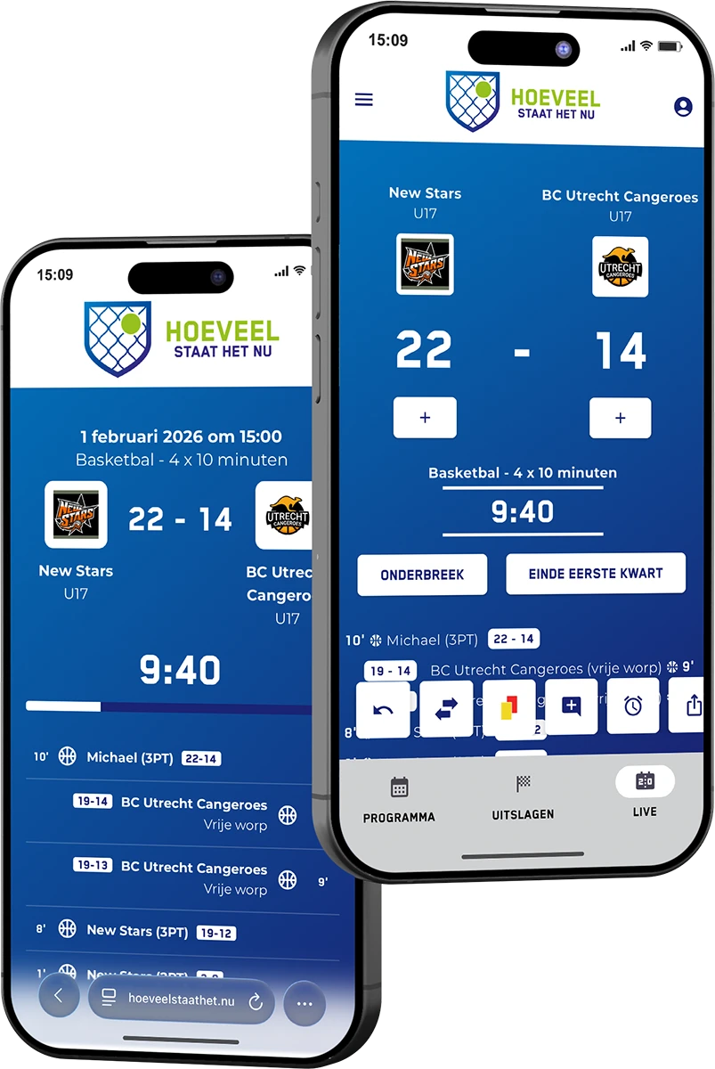Live score delen