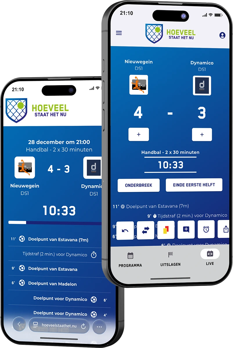 Live score delen