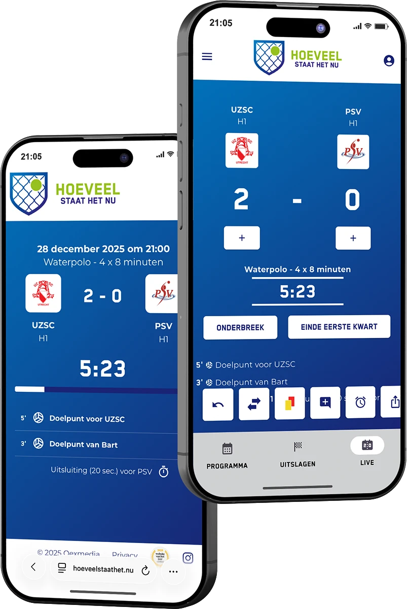 Live score delen