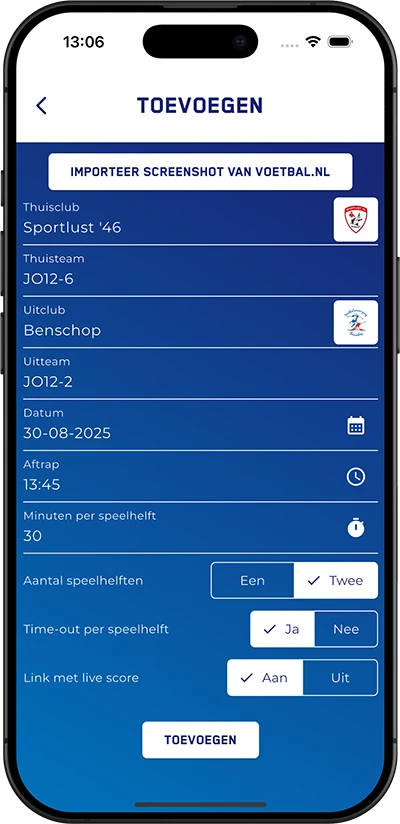 Toevoegen